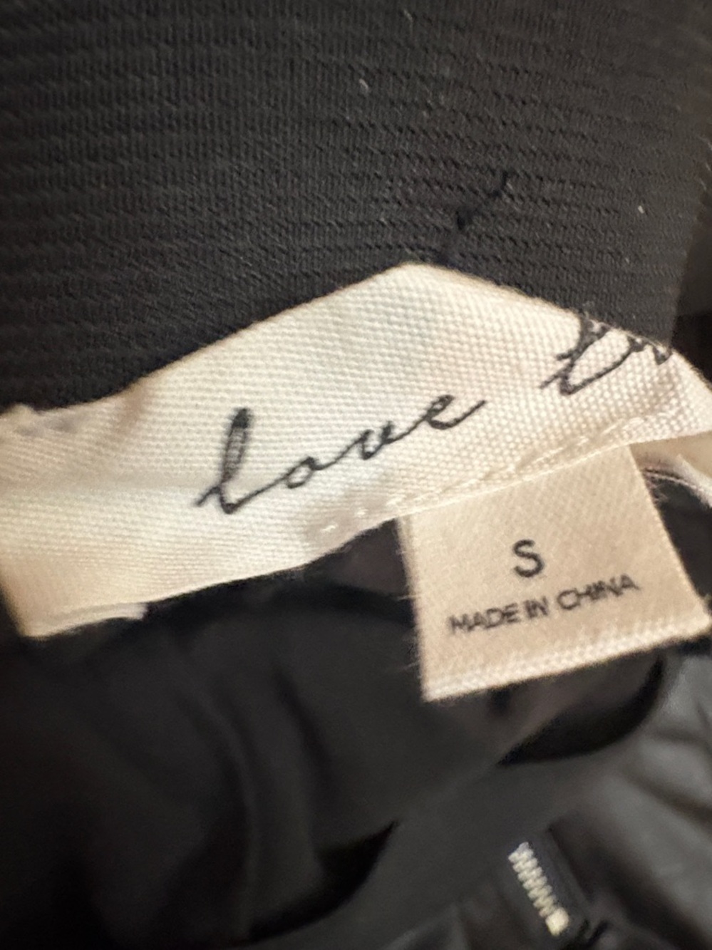 Love Black Faux Leather Skinny Pants with Zip Details - Picture 4 of 4